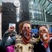Vancouver Women's March on Trump Tower