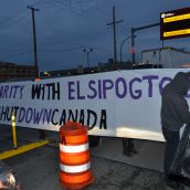 Elsipogtog Solidarity Action Shuts Vancouver Port